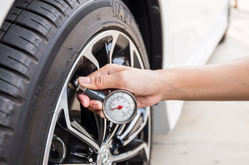 Tire Safety Air Pressure Check Image